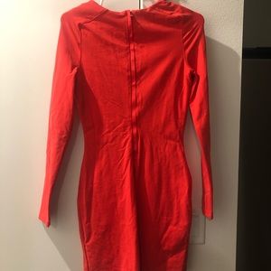 Bebe red dress
